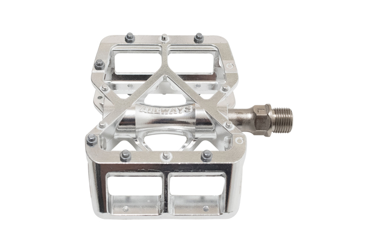 MKS Pedals Allways High Polished Silver | The Merry Sales Co.